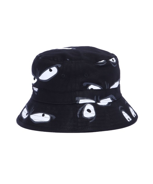 RIPNDIP（リップンディップ）の「RIPNDIP/リップンディップ All Eyez Embroidered Logo Bucket Hat バケットハット プリント ストリート（ハット・メンズ・ブラック・ONE SIZE）」の6枚目の写真