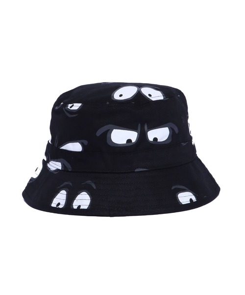 RIPNDIP（リップンディップ）の「RIPNDIP/リップンディップ All Eyez Embroidered Logo Bucket Hat バケットハット プリント ストリート（ハット・メンズ・ブラック・ONE SIZE）」の4枚目の写真
