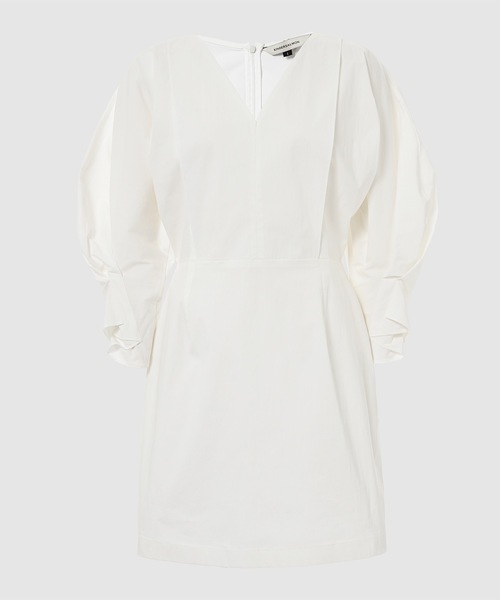KINDER SALMON（キンダー サルモン）の「Cocoon Sleeve Mini Dress