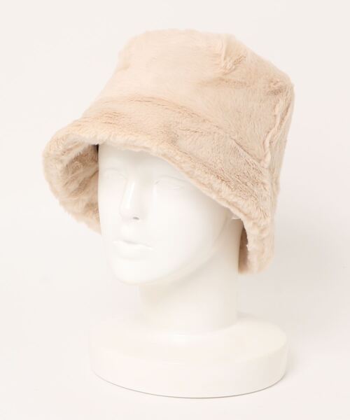 KOBE LETTUCE（コウベレタス）の「ファークローシュハット（ハット・レディース・アイボリー/レオパード/ブラック・FREE）」の2枚目の写真