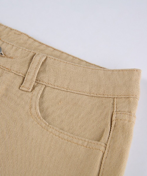 Opinion korean town（オピニオン コリアン タウン）の「HWフレアデニム（デニムパンツ・レディース・ブラック/ベージュ/ブラウン・S/M/L）」の21枚目の写真