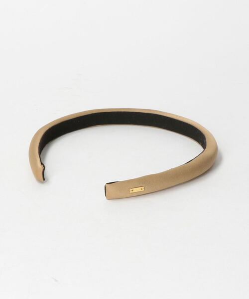 ucalypt(ユーカリプト)の「<ucalypt×TAH>ナロー カチューシャ(カチューシャ・レディース・ブラック/ベージュ・FREE)」の3枚目の写真