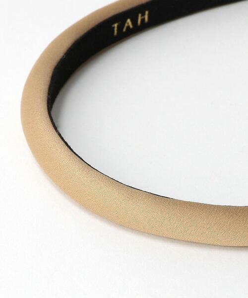 ucalypt(ユーカリプト)の「<ucalypt×TAH>ナロー カチューシャ(カチューシャ・レディース・ブラック/ベージュ・FREE)」の5枚目の写真