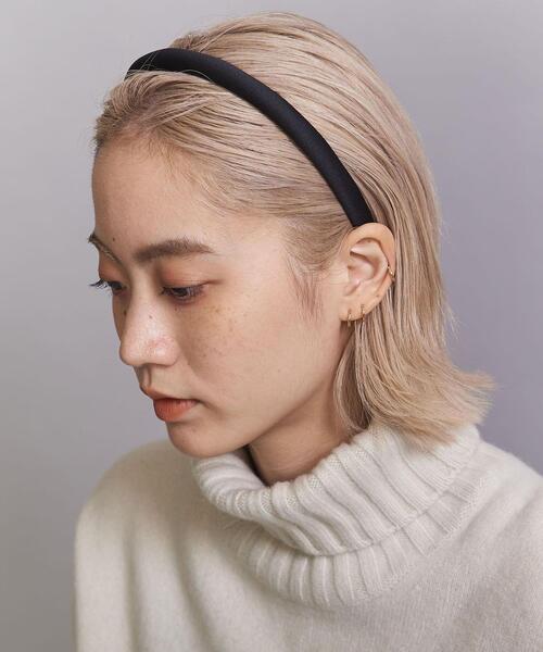 ucalypt(ユーカリプト)の「<ucalypt×TAH>ナロー カチューシャ(カチューシャ・レディース・ブラック/ベージュ・FREE)」の10枚目の写真