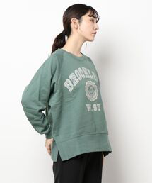 Samansa Mos2 | 裏起毛プリントアソートスウェットトレーナー(スウェット)