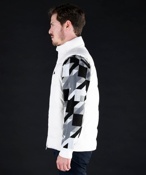 Kappa(カッパ)の「Kappa(カッパ)GOLF 【MENS】パデットベスト(ベスト・メンズ・オリーブ/ダークネイビー/ホワイト・L/XL/M)」の13枚目の写真