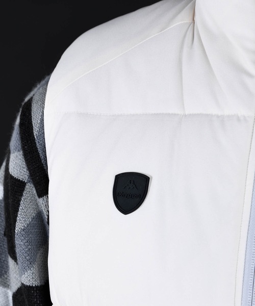 Kappa(カッパ)の「Kappa(カッパ)GOLF 【MENS】パデットベスト(ベスト・メンズ・オリーブ/ダークネイビー/ホワイト・L/XL/M)」の15枚目の写真