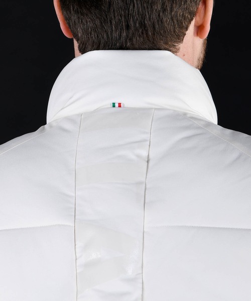 Kappa(カッパ)の「Kappa(カッパ)GOLF 【MENS】パデットベスト(ベスト・メンズ・オリーブ/ダークネイビー/ホワイト・L/XL/M)」の8枚目の写真