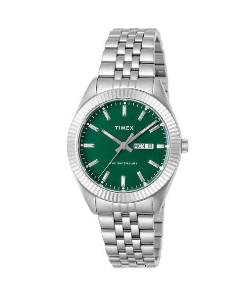 TIMEX（タイメックス）の「TIMEX/タイメックス Waterbury Legacy/ウォーターベリーレガシー 腕時計 TW2V18100（アナログ腕時計・メンズ・グリーン・FREE）」の7枚目の写真