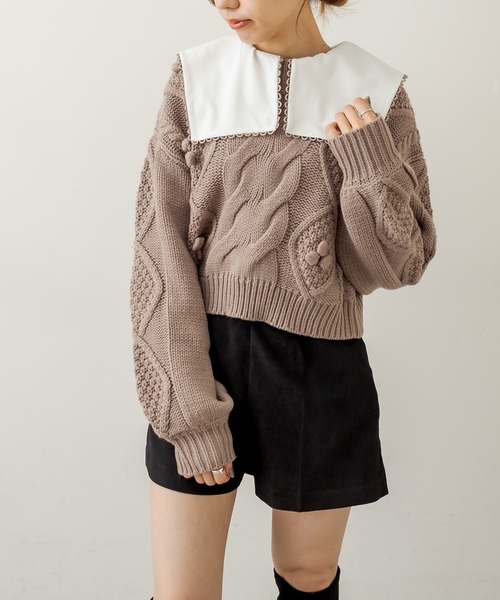 OLIVE des OLIVE（オリーブデオリーブ）の「美脚ショートパンツ（その他パンツ・レディース・ブラック/ベージュ/オフホワイト・FREE）」の5枚目の写真