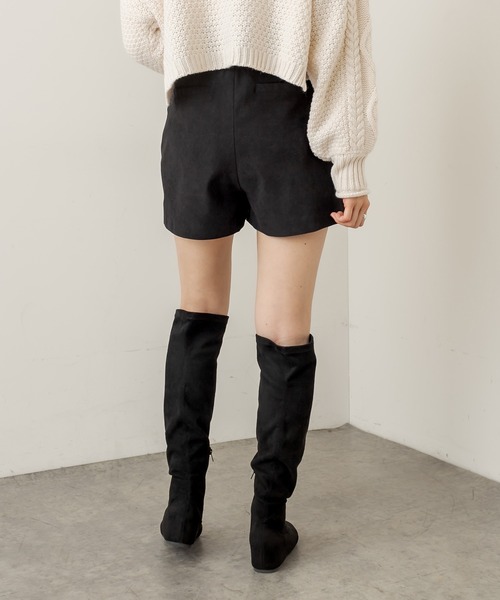 OLIVE des OLIVE（オリーブデオリーブ）の「美脚ショートパンツ（その他パンツ・レディース・ブラック/ベージュ/オフホワイト・FREE）」の22枚目の写真