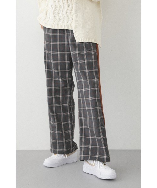 SHEL'TTER ORIGINAL（シェルターオリジナル）の「サイドラインチェックパンツ（その他パンツ・レディース・グレー系その他2/ネイビー系・SMALL/MEDIUM）」の5枚目の写真