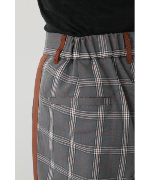 SHEL'TTER ORIGINAL（シェルターオリジナル）の「サイドラインチェックパンツ（その他パンツ・レディース・グレー系その他2/ネイビー系・SMALL/MEDIUM）」の10枚目の写真