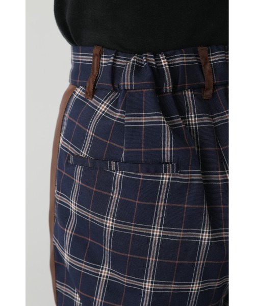 SHEL'TTER ORIGINAL（シェルターオリジナル）の「サイドラインチェックパンツ（その他パンツ・レディース・グレー系その他2/ネイビー系・SMALL/MEDIUM）」の16枚目の写真