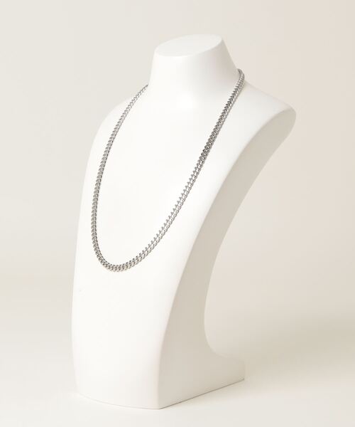 ANCHOR（アンカー）の「ネックレス  キヘイ スリム  クリア シルバー（ネックレス・メンズ・シルバー・FREE）」の2枚目の写真