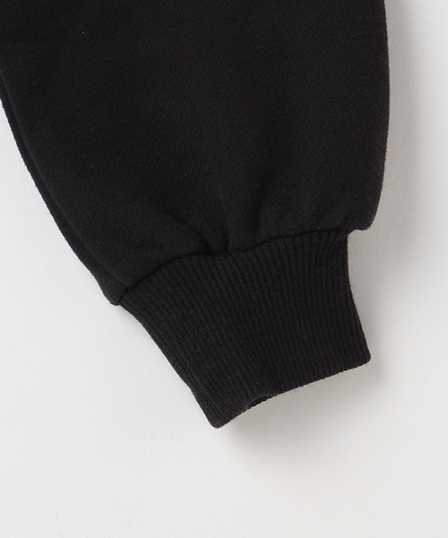 petit main（プティマイン）の「【リンク】裾シャツショート丈トレーナー（スウェット・キッズ・ピンク/ベージュ/ブラック・80ｃｍ/90cm/100cm/110cm/120cm/130cm）」の10枚目の写真