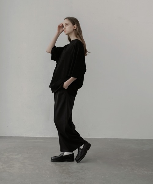 remer(リメール)の「loose Relax pocket Tee / ルーズリラックスポケットTee(Tシャツ/カットソー・メンズ・ホワイト/ブラック/ダークブルー/グレイッシュベージュ・SMALL/MEDIUM/LARGE)」の17枚目の写真