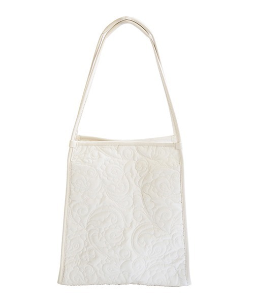 CONTROL FREAK / CTFK（コントロールフリーク）の「CONTROL FREAK(コントロールフリーク)ペイズリーキルトトート（トートバッグ・レディース・ブラック/シルバー/ブルー/アイボリー/ベージュ/グレー・FREE）」の11枚目の写真