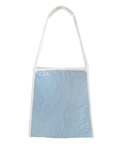 CONTROL FREAK / CTFK（コントロールフリーク）の「CONTROL FREAK(コントロールフリーク)ペイズリーキルトトート（トートバッグ・レディース・ブラック/シルバー/ブルー/アイボリー/ベージュ/グレー・FREE）」の12枚目の写真