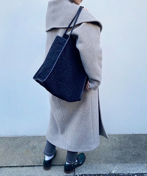 CONTROL FREAK / CTFK（コントロールフリーク）の「CONTROL FREAK(コントロールフリーク)ペイズリーキルトトート（トートバッグ・レディース・ブラック/シルバー/ブルー/アイボリー/ベージュ/グレー・FREE）」の15枚目の写真