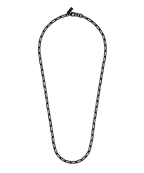 Paul Smith COLLECTION（ポールスミスコレクション）の「【オンラインショップ限定】ブラックチェーン ネックレス / 124509 EC210（ネックレス・メンズ・ブラック・FREE）」の2枚目の写真