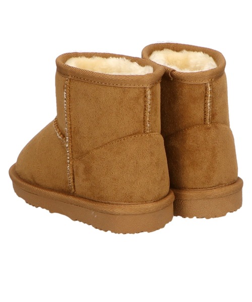 ORiental TRaffic（オリエンタルトラフィック）の「切替ムートンブーツ K-133（ブーツ・キッズ・ピンク/キャメル/ブラック/グレー・15.0cm/17.0cm/19.0cm/16.0cm/18.0cm/20.0cm）」の13枚目の写真