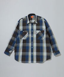 BEAMS | BEAMS / ヘビーネル チェック イージー ワークシャツ(シャツ/ブラウス)
