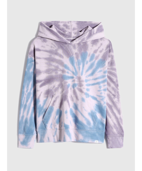 GAP(ギャップ)の「カーボナイズド フレンチテリー オーバーサイズ パーカー (キッズ)(パーカー・キッズ・ブルー/ラベンダー・S/M/L/XL/XXL)」の6枚目の写真