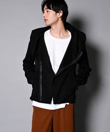 JACKROSE | JE ダンボールニットライダースパーカー(パーカー)