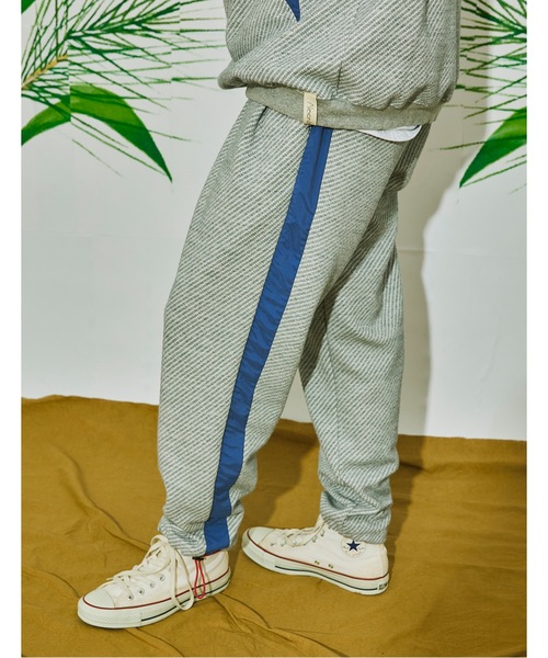 AlexanderLeeChang（アレキサンダーリーチャン）の「BIG TWILL PANTS AC-042204（スウェットパンツ・メンズ・グリーン/グレー/チャコール・3/2）」の21枚目の写真