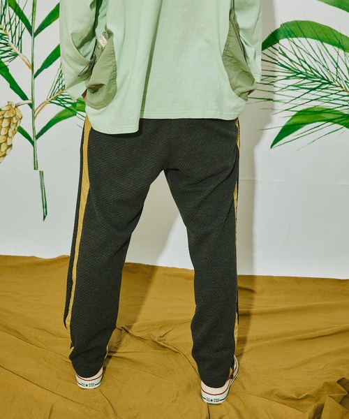 AlexanderLeeChang（アレキサンダーリーチャン）の「BIG TWILL PANTS AC-042204（スウェットパンツ・メンズ・グリーン/グレー/チャコール・3/2）」の11枚目の写真