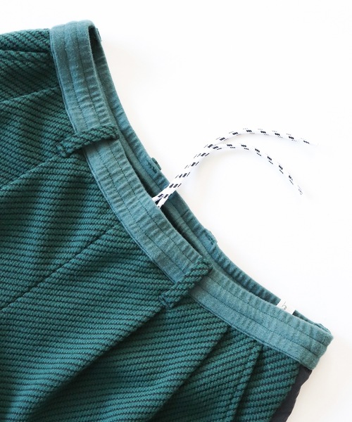 AlexanderLeeChang（アレキサンダーリーチャン）の「BIG TWILL PANTS AC-042204（スウェットパンツ・メンズ・グリーン/グレー/チャコール・3/2）」の5枚目の写真