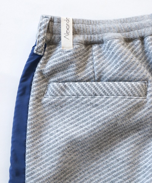 AlexanderLeeChang（アレキサンダーリーチャン）の「BIG TWILL PANTS AC-042204（スウェットパンツ・メンズ・グリーン/グレー/チャコール・3/2）」の16枚目の写真