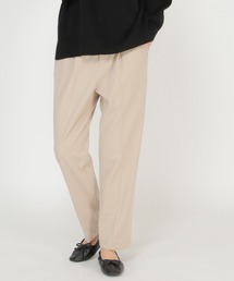 裏起毛ストレッチテーパードパンツ