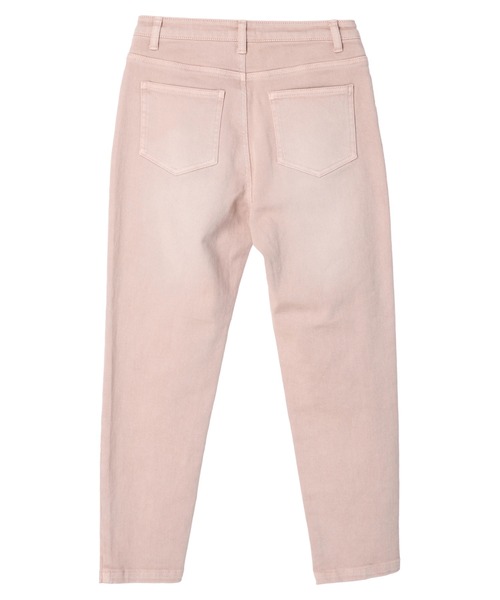 earth music&ecology（アースミュージックアンドエコロジー）の「カラーデニムテーパードパンツ*（デニムパンツ・レディース・ピンク・S/M/L）」の20枚目の写真