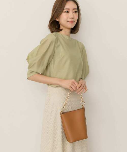 RODE SKO（ロデスコ）の「チェーン2WAYショルダーバッグ（ショルダーバッグ・レディース・オレンジ/ベージュ/キャメル/グリーン・ONE）」の15枚目の写真