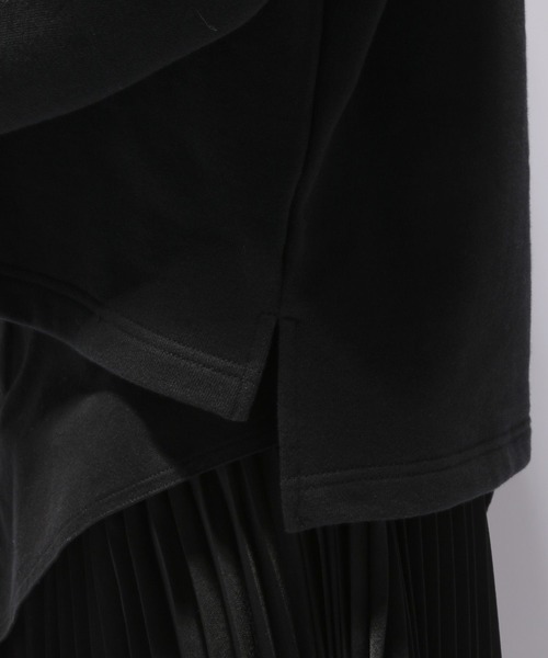 HARE（ハレ）の「ZIPハイネックスウェット(HARE)（スウェット・レディース・オレンジ/ブラック・FREE）」の6枚目の写真