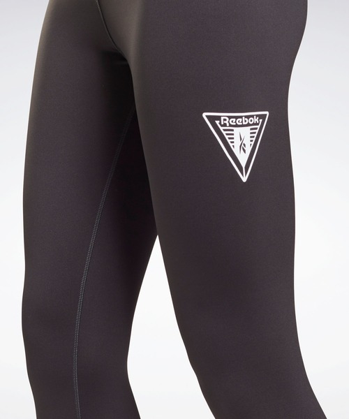 Reebok（リーボック）の「MYT ディテール レギンス / MYT Detail Leggings（レギンス/スパッツ・レディース・ブラック・SMALL/MEDIUM/LARGE/X-LARGE/XX-LARGE）」の3枚目の写真