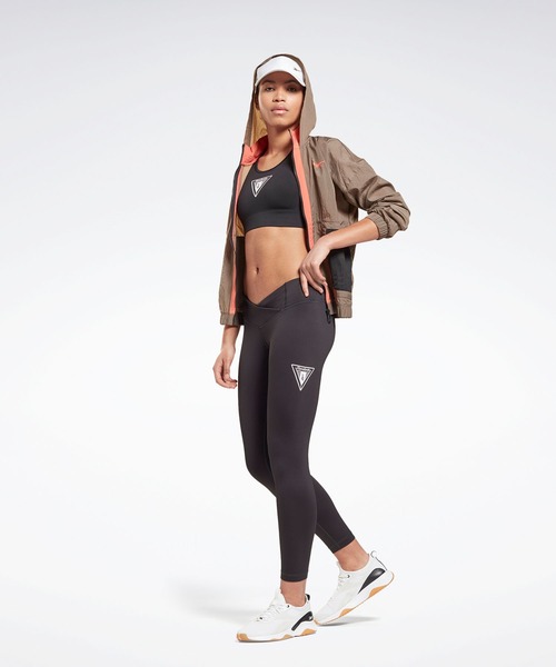 Reebok（リーボック）の「MYT ディテール レギンス / MYT Detail Leggings（レギンス/スパッツ・レディース・ブラック・SMALL/MEDIUM/LARGE/X-LARGE/XX-LARGE）」の5枚目の写真