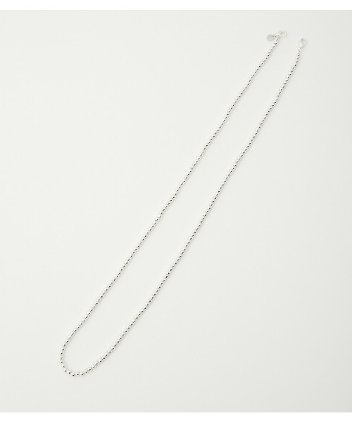 crie conforto（クリーコンフォルト）の「シルバータイニービーズマスクチェーン（マスク・レディース・シルバー・FREE）」の4枚目の写真