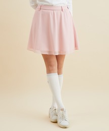 【UV】【吸水速乾】メッシュコンビフレアースカート