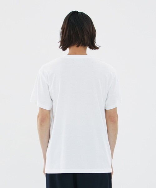 CITY TOKYO(シティトウキョウ)の「スビンコットンフライスTEE(Tシャツ/カットソー・メンズ・ホワイト/ダークグレー/ブラック・2/3/1)」の5枚目の写真