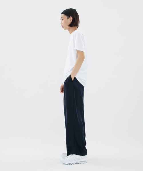 CITY TOKYO(シティトウキョウ)の「スビンコットンフライスTEE(Tシャツ/カットソー・メンズ・ホワイト/ダークグレー/ブラック・2/3/1)」の7枚目の写真