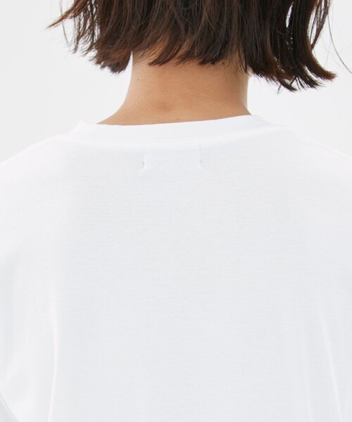 CITY TOKYO(シティトウキョウ)の「スビンコットンフライスTEE(Tシャツ/カットソー・メンズ・ホワイト/ダークグレー/ブラック・2/3/1)」の10枚目の写真
