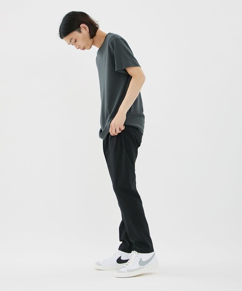 CITY TOKYO(シティトウキョウ)の「スビンコットンフライスTEE(Tシャツ/カットソー・メンズ・ホワイト/ダークグレー/ブラック・2/3/1)」の22枚目の写真