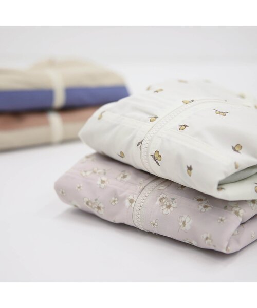 apres les cours（アプレレクール）の「バラエティウィンドブレーカー_撥水加工（ナイロンジャケット・キッズ・ベージュ/サックスブルー/オレンジ/アイボリー・110/120/130/140/100/90/80）」の11枚目の写真