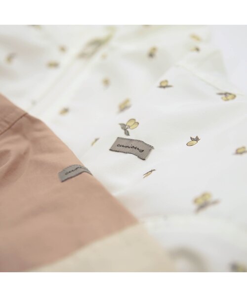 apres les cours（アプレレクール）の「バラエティウィンドブレーカー_撥水加工（ナイロンジャケット・キッズ・ベージュ/サックスブルー/オレンジ/アイボリー・110/120/130/140/100/90/80）」の12枚目の写真