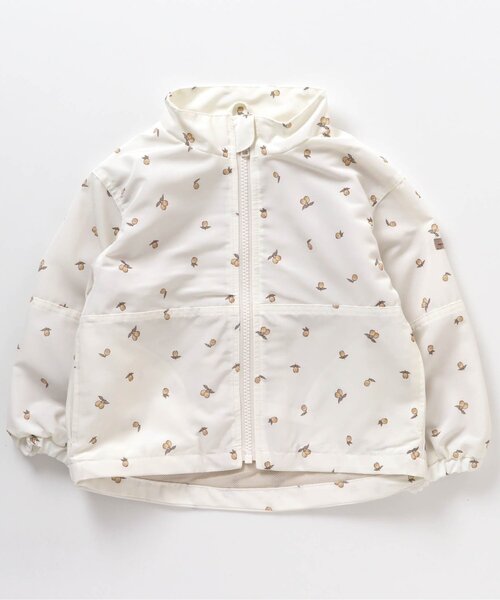 apres les cours（アプレレクール）の「バラエティウィンドブレーカー_撥水加工（ナイロンジャケット・キッズ・ベージュ/サックスブルー/オレンジ/アイボリー・110/120/130/140/100/90/80）」の13枚目の写真