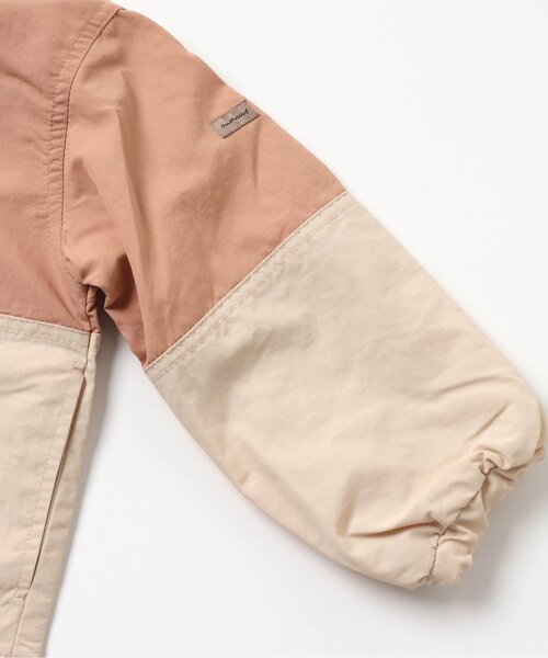 apres les cours（アプレレクール）の「バラエティウィンドブレーカー_撥水加工（ナイロンジャケット・キッズ・ベージュ/サックスブルー/オレンジ/アイボリー・110/120/130/140/100/90/80）」の14枚目の写真