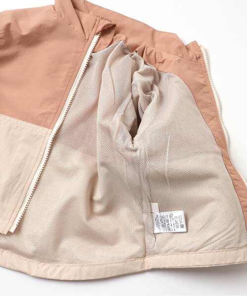 apres les cours（アプレレクール）の「バラエティウィンドブレーカー_撥水加工（ナイロンジャケット・キッズ・ベージュ/サックスブルー/オレンジ/アイボリー・110/120/130/140/100/90/80）」の17枚目の写真